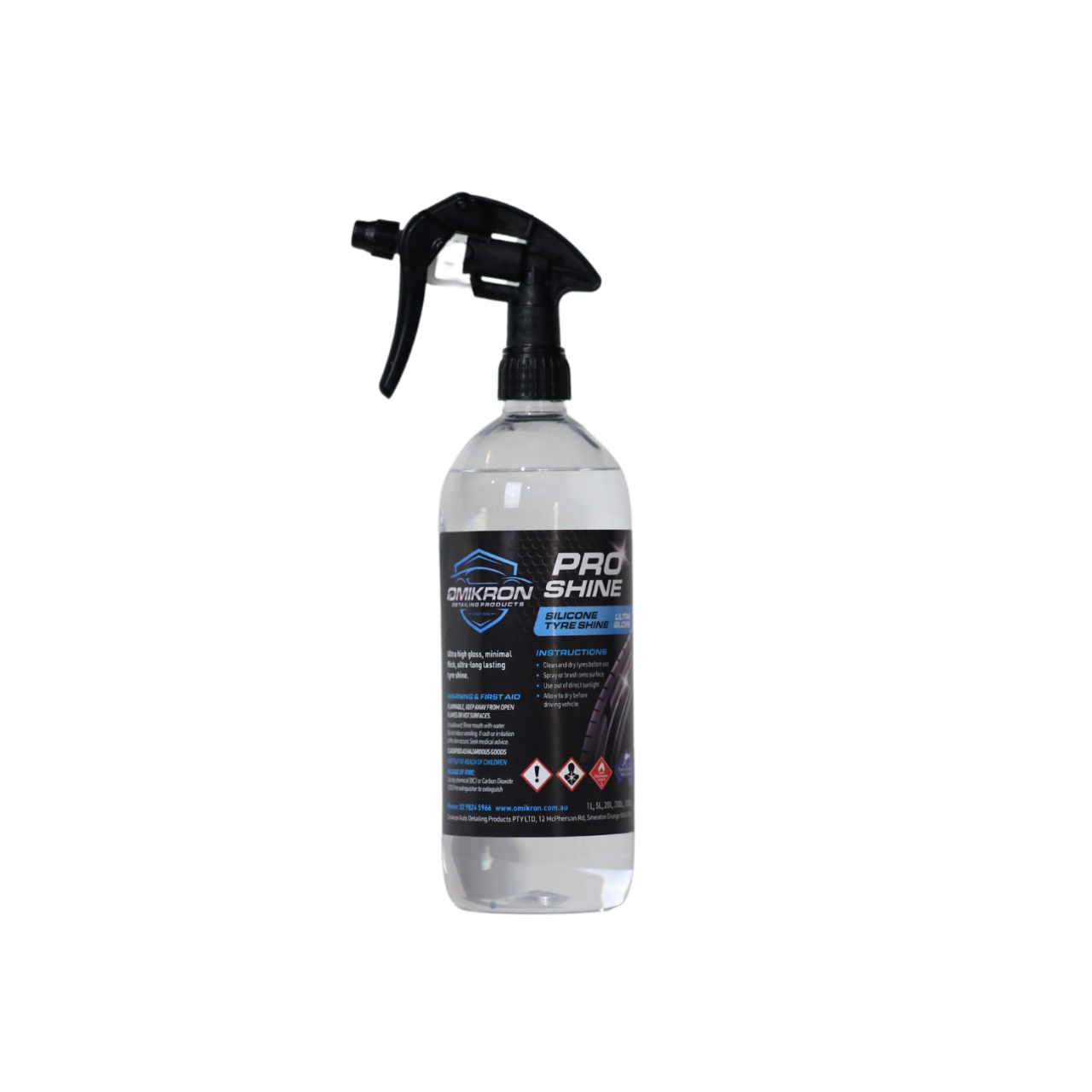 Pro Shine Silicone Tyre Shine 1L
