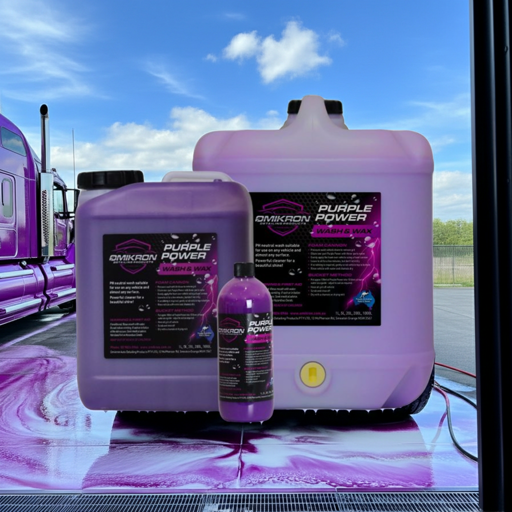 Purple Power Wash & Wax 20L
