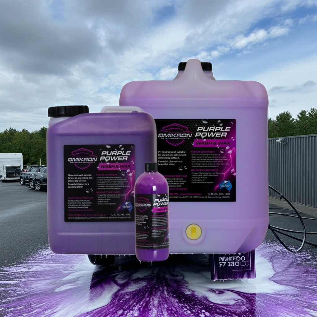 Purple Power Wash & Wax 5