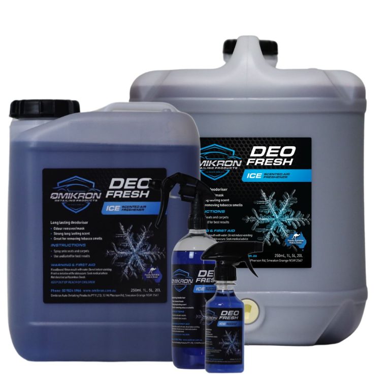 DEOFRESH AIR FRESHENER BLACK ICE 250ML