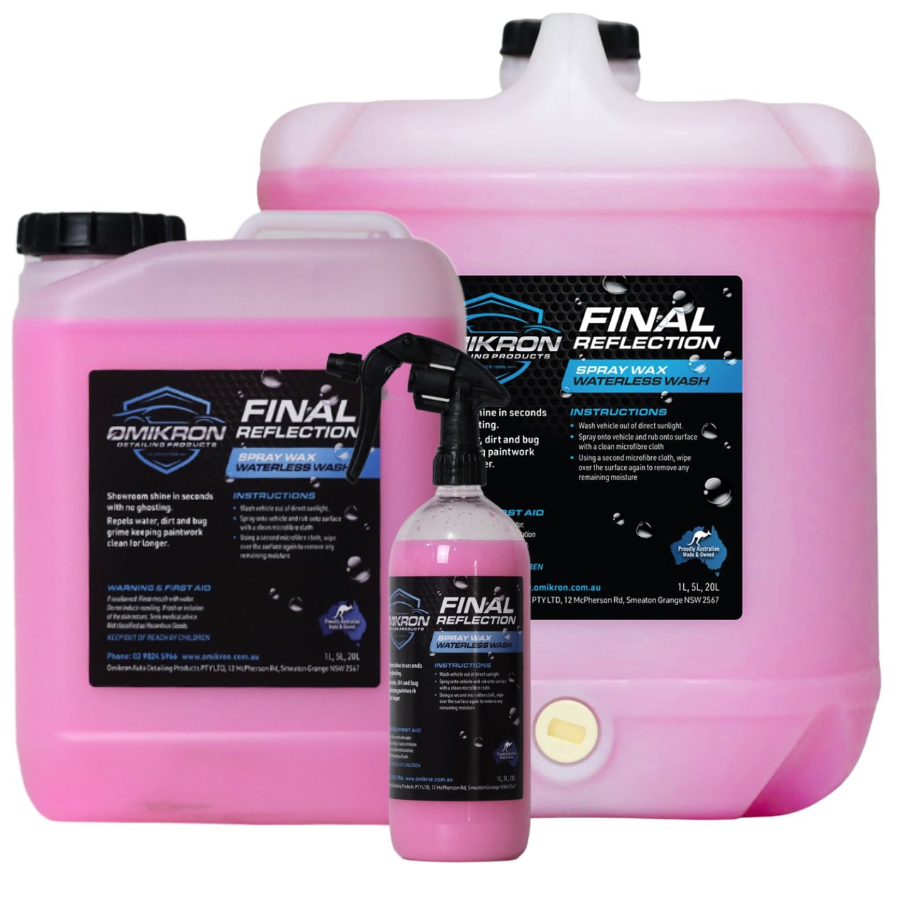 FINAL REFLECTION WATERLESS WASH 250ML