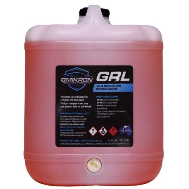 GRL Tar Remover Degreaser 20L