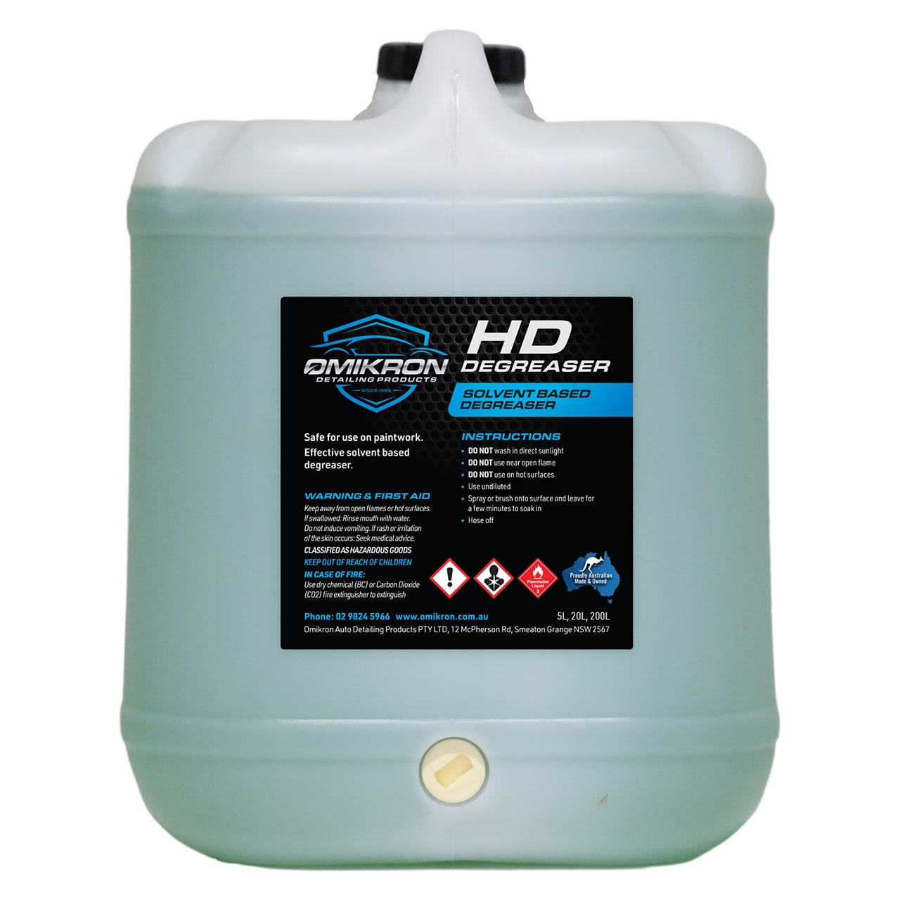 HD DEGREASER 200L