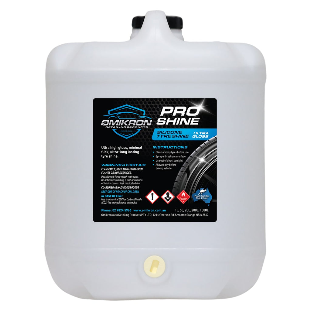 Pro Shine Silicone Tyre Shine 200L