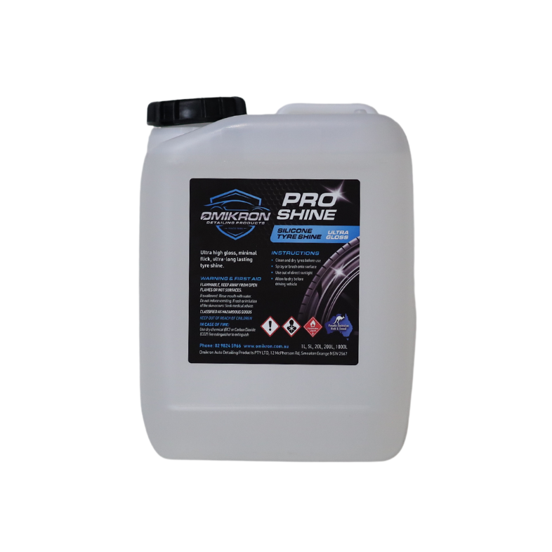 Pro Shine Silicone Tyre Shine 1000L