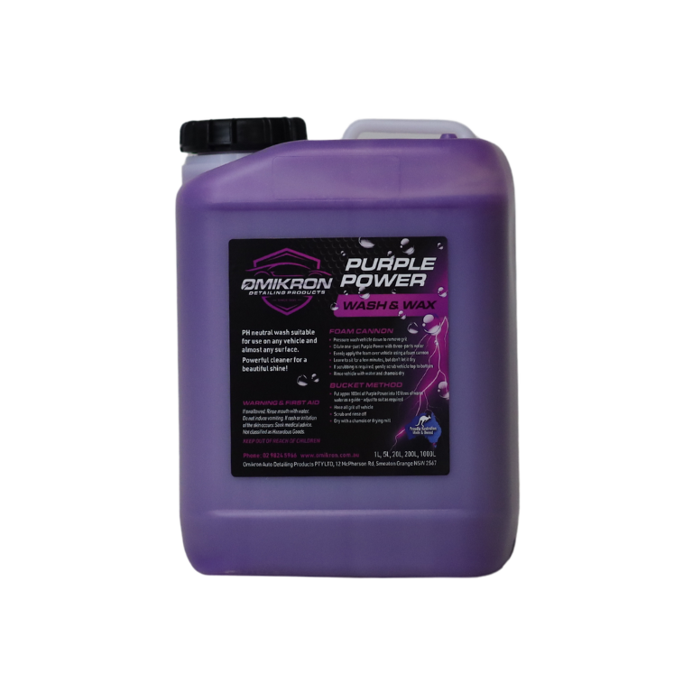Purple Power Wash & Wax 200L
