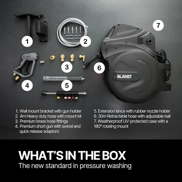 R30 Wall-Mounted Pressure Washer